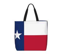 WXZYFP Drapeau du Texas. C'est un sac à bandoulière pratique, adapté pour le shopping, les voyages et les besoins de la vie quotidienne. Noir, taille unique