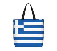 WXZYFP Drapeau grec. C'est un sac à bandoulière pratique, adapté pour le shopping, les voyages et les besoins de la vie quotidienne. Noir, taille unique