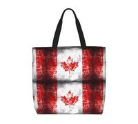 WXZYFP Drapeau rétro du Canada. C'est un sac pratique à bandoulière, adapté pour le shopping, les voyages et les besoins de la vie quotidienne.