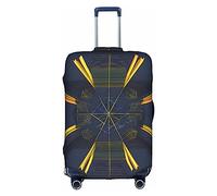 WXZYFP Espace multidimensionnel : la housse de protection pour la valise avec une impression unique double face vous aide à éviter de prendre la mauvaise valise pendant le voyage.