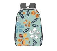 WXZYFP Floral de couleur claire. C'est un sac à dos transparent de 40,6 cm fabriqué en PVC transparent, adapté pour le travail, les voyages d'affaires et les voyages 。, transparent, taille unique