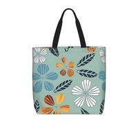 WXZYFP Floral de couleur claire. C'est un sac pratique à une épaule, adapté pour le shopping, les voyages et les besoins de la vie quotidienne. Noir, taille unique