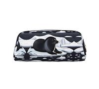 WXZYFP Joints sur la glace. La trousse est fabriquée en cuir croisé (PVC), doublure 100 % polyester et impression plein écran