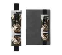 WXZYFP Joli hérisson imprimé double face en cuir (PVC), peut contenir 2 à 3 stylos de 20,3 à 25,4 cm de haut
