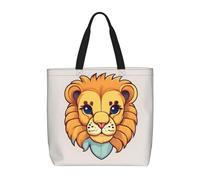 WXZYFP Joli petit lion de dessin animé. C'est un sac pratique à une épaule, adapté pour le shopping, les voyages et les besoins de la vie quotidienne.