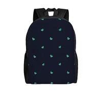 WXZYFP Joli sac à dos intégral imprimé sur un seul côté, adapté pour les voyages, le sport, le travail, tissu imperméable, noir, taille unique