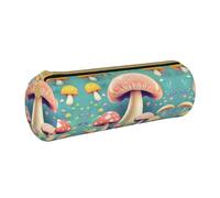 WXZYFP Jolie trousse à crayons en cuir croisé respectueux de l'environnement, légère et portable, adaptée pour un usage quotidien.