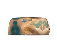 WXZYFP La trousse Dunhuang Mystery est fabriquée en cuir croisé (PVC), doublure 100 % polyester et impression plein écran