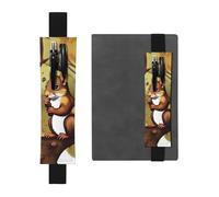 WXZYFP Marque-page en cuir PVC imprimé écureuil mangeur de noisettes, peut contenir 2 à 3 stylos de 20,3 à 25,4 cm de haut