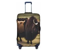 WXZYFP Mighty Highland Yak : la housse de protection pour la valise avec une impression unique double face vous aide à éviter de prendre la mauvaise valise pendant le voyage.