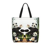 WXZYFP pandas du père et du fils. C'est un sac à bandoulière pratique, adapté pour le shopping, les voyages et les besoins de la vie quotidienne.