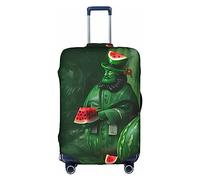 WXZYFP Patrick's Watermelon Festival La housse de protection pour la valise avec une impression unique double face vous aide à éviter de prendre la mauvaise valise pendant le voyage.