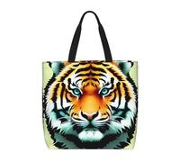 WXZYFP Petite tête de tigre. C'est un sac pratique à une épaule, adapté pour le shopping, les voyages et les besoins de la vie quotidienne.