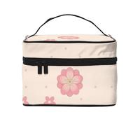 WXZYFP Petite trousse de maquillage portable multifonction avec design interne et externe, facile à organiser diverses fournitures.