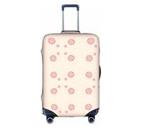 WXZYFP Petites fleurs de cerisier roses. La housse de protection pour la valise avec une impression unique double face vous aide à éviter de prendre la mauvaise valise pendant le voyage.