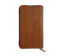 WXZYFP Portefeuille long en cuir imprimé double face, unisexe, 12 emplacements pour cartes de crédit, 3 emplacements pour espèces