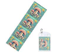 WXZYFP Pretty Little Mushrooms Serviette de sport 30,5 x 101,6 cm Convient pour le fitness, le yoga et une large gamme d'utilisations