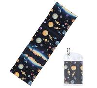WXZYFP Saturn Jupiter Earth Cool Serviette de sport 30,5 x 101,6 cm, convient pour le fitness, le yoga et une large gamme d'utilisations