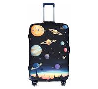 WXZYFP Saturn Jupiter Earth La housse de protection pour la valise avec une impression unique double face vous aide à éviter de prendre la mauvaise valise pendant le voyage.