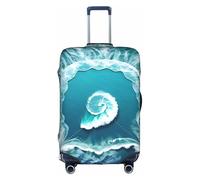 WXZYFP Sea of Love La housse de protection pour la valise avec une impression unique double face vous aide à éviter de prendre la mauvaise valise pendant le voyage.