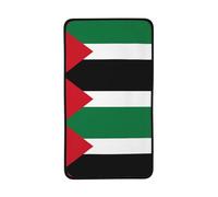WXZYFP Serviette polaire corail 40,6 x 71,1 cm Drapeau de l'État de Palestine, bonne absorption de l'eau, fine et non pelucheuse, douce pour la peau et confortable.