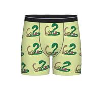 WXZYFP Sunflower Seeds Earthworm Snake Large Slip stretch confortable imprimé intégral pour homme, respirant et léger, fabriqué à partir de tissu extensible doux, noir, L