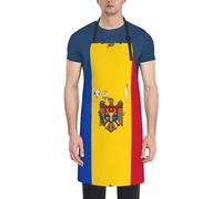 WXZYFP Tablier imperméable imprimé sur un seul côté pour adulte avec poches, une bonne aide pour cuisiner dans la cuisine