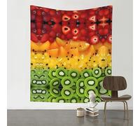 WXZYFP Tapisserie murale fruits frais, texture douce, adaptée à toutes les scènes et saisons à l'intérieur et à l'extérieur