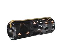 WXZYFP Trousse à crayons en cuir croisé respectueuse de l'environnement, légère et portable, adaptée pour un usage quotidien.