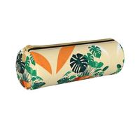 WXZYFP Trousse à crayons en cuir croisé respectueux de l'environnement, légère et portable, adaptée pour un usage quotidien.