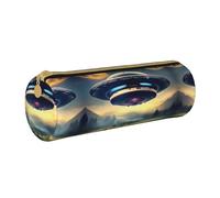 WXZYFP Trousse à crayons en cuir croisé respectueux de l'environnement, légère et portable, adaptée pour un usage quotidien.