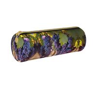 WXZYFP Trousse à crayons en cuir croisé respectueux de l'environnement, légère et portable, adaptée pour un usage quotidien.