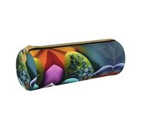 WXZYFP Trousse à crayons en cuir croisée respectueuse de l'environnement, légère et portable, adaptée pour un usage quotidien.