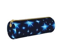 WXZYFP Trousse à crayons en cuir croisée respectueuse de l'environnement, légère et portable, adaptée pour un usage quotidien.