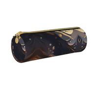 WXZYFP Trousse à crayons en cuir croisée respectueuse de l'environnement, légère et portable, adaptée pour un usage quotidien.