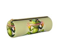 WXZYFP Trousse à crayons en cuir croisée respectueuse de l'environnement, légère et portable, adaptée pour un usage quotidien.