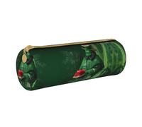 WXZYFP Trousse à crayons en cuir croisée respectueuse de l'environnement, légère et portable, adaptée pour un usage quotidien.