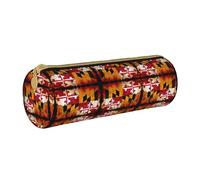 WXZYFP Trousse à crayons vintage en bois avec drapeau du Maryland respectueux de l'environnement, légère et portable, adaptée pour un usage quotidien.