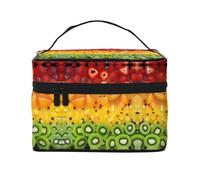 WXZYFP Trousse de maquillage portable multifonction avec design interne et externe, facile à organiser diverses fournitures.