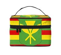 WXZYFP Trousse de maquillage portable multifonction avec motif à couches internes et externes, facile à organiser diverses fournitures.