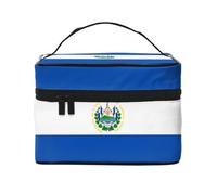 WXZYFP Trousse de maquillage portable multifonction El Salvador avec design interne et externe, facile à organiser diverses fournitures.