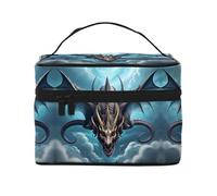 WXZYFP Trousse de maquillage portable multifonction Flying Dragon avec design interne et externe, facile à organiser diverses fournitures.