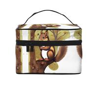 WXZYFP Trousse de maquillage portable multifonctionnelle avec design interne et externe, facile à organiser diverses fournitures.