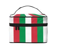 WXZYFP Trousse de maquillage portable multifonctionnelle avec motif à couches internes et externes, facile à organiser diverses fournitures.