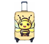 WXZYFP Yellow Bee La housse de protection pour la valise avec une impression unique double face vous aide à éviter de prendre la mauvaise valise pendant le voyage.