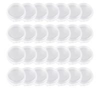 WYAN 28 PCS Petite Boite de Rangement, Mini Boite Plastique Transparente, Transparent Mini Boîte de Rangement pour Perles,Travaux Manuels,Bijoux les bouchons d'oreille