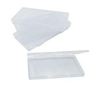 WYAN 4 Pièces boîtes de rangement,boîtes de rangement en plastique transparent pour perles,boîtes en plastique rectangulaires pour perles,organisateur de blocs de construction,pour ranger des objets