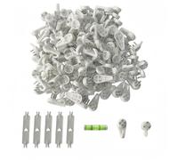 WYAN Accroche Cadre, 2 Tailles Crochet Tableau Mural, 150 Pcs Crochets Muraux pour Cadre Photo,pour Cloisons Sèches Murales Dures, Photos Mariage, Peintures (Blanc)