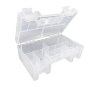WYAN Boîte à Piles en Plastique-2 Pièces Boîte de Rangement pour Piles,Chaque boîte Peut contenir 20pcs AA Piles+14Pcs AAA Piles+2 Pcs 9V Piles(Piles Non incluses)