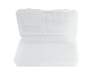 WYAN Boite visser,Haute Précision Outils de Reparation Boite,Réparer la boîte à outils du téléphone portable,Transparents Boite de Rangement Plastique